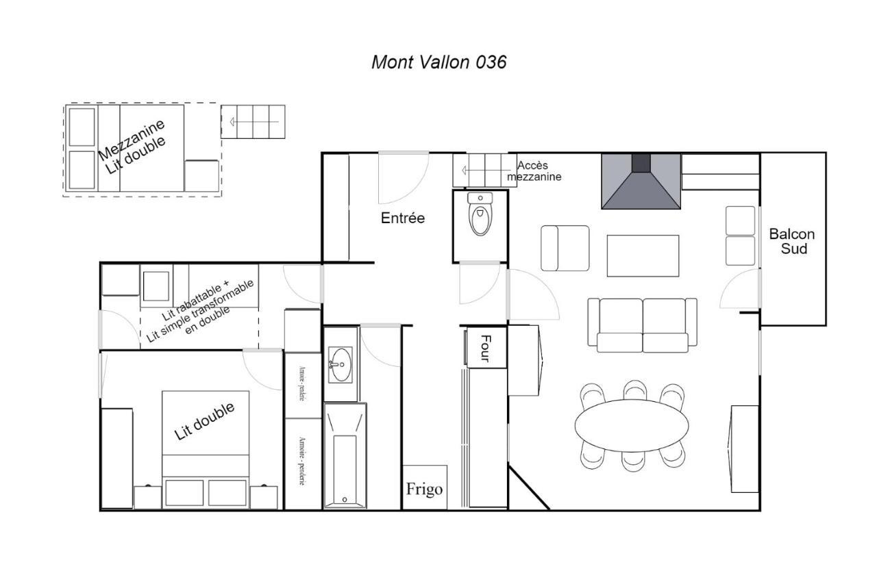 Residence Mont Vallon Méribel Kültér fotó